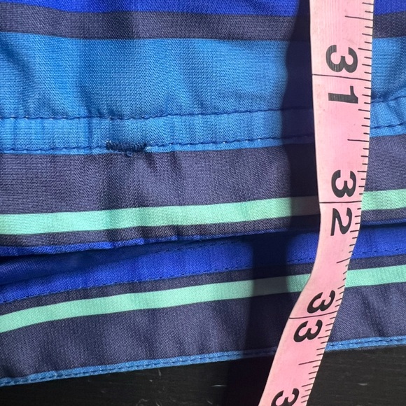 Foursquare blue multi-striped hooded snowboarding jacket size XL. - Picture 12 of 15